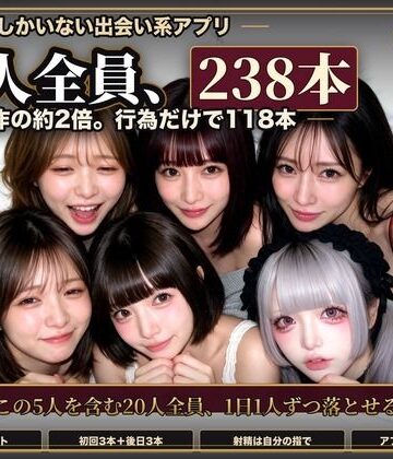 黒海ジュリア|【実写系Hゲーム】ヤリマンしかいない出会い系アプリ2 〜スワイプして即ホテル〜-辱め